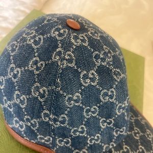 Gucci New Denim Ballcap unisex